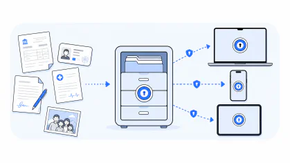 Wichtige Dokumente werden in einem verschlüsselten Archiv geordnet und geschützt auf Mac, iPhone und iPad genutzt.