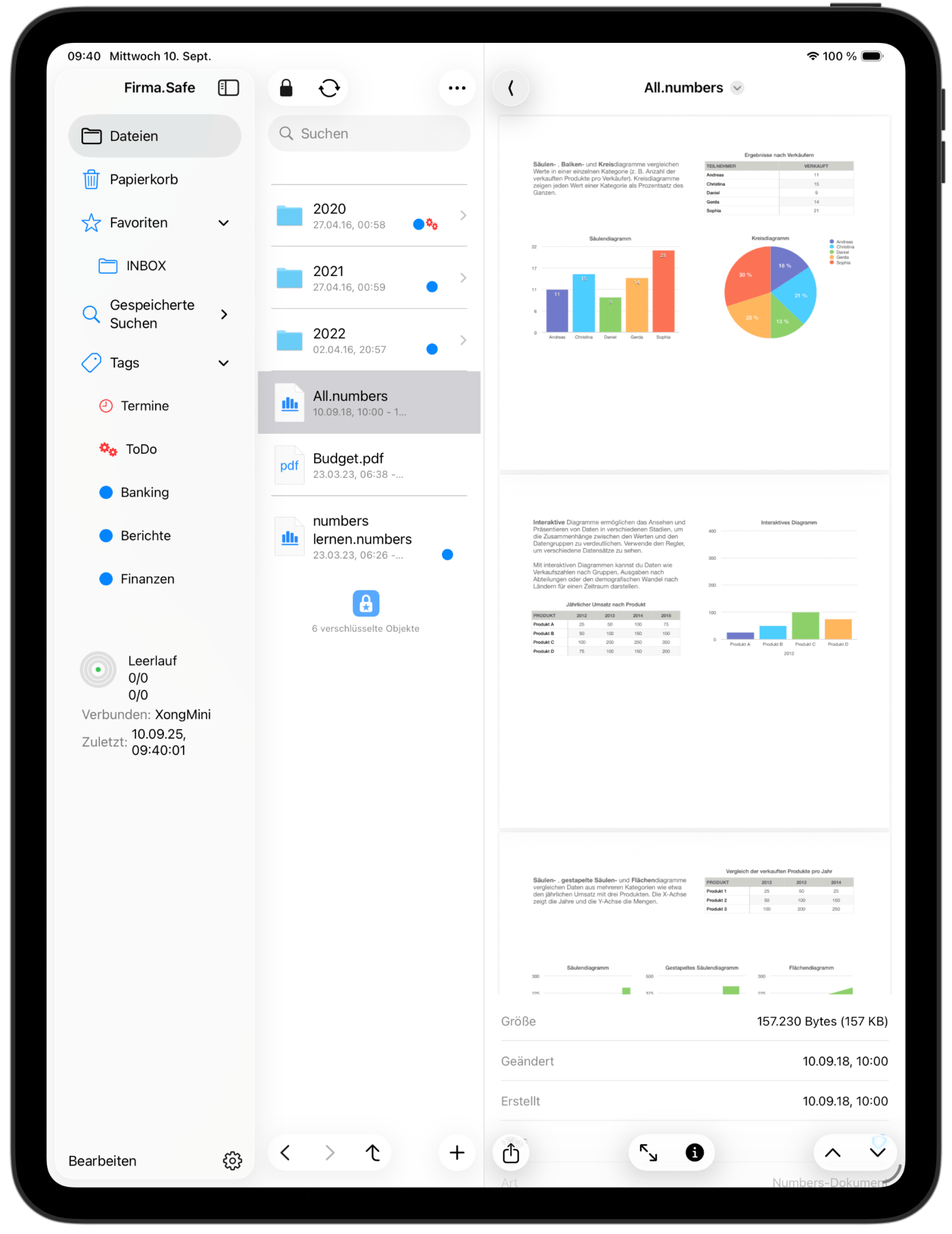 SimpleumSafe 3.7 für iOS Liquid Glass UI