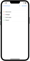 Tag-Einstellungen in SimpleumSafe 3.1 für iOS.