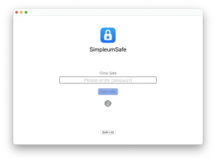 Open a safe with Touch ID – English