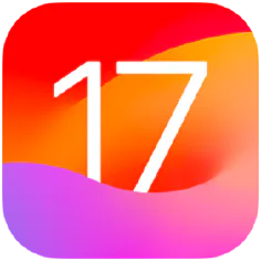 iOS 17 symbol.