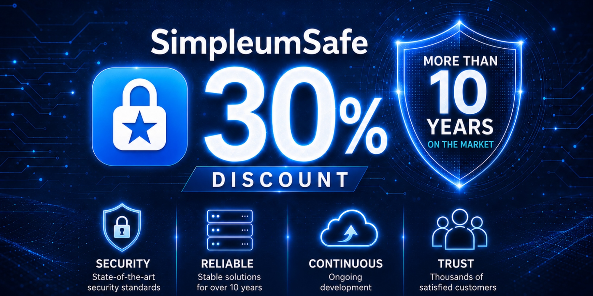 SimpleumSafe discount visual